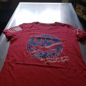 Grunt style womans med let's roll tshirt